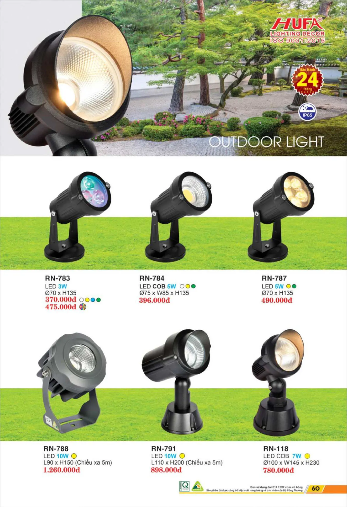 Bảng Giá Đèn Chiếu Sáng LED HUFA 2025 - Trang 61)