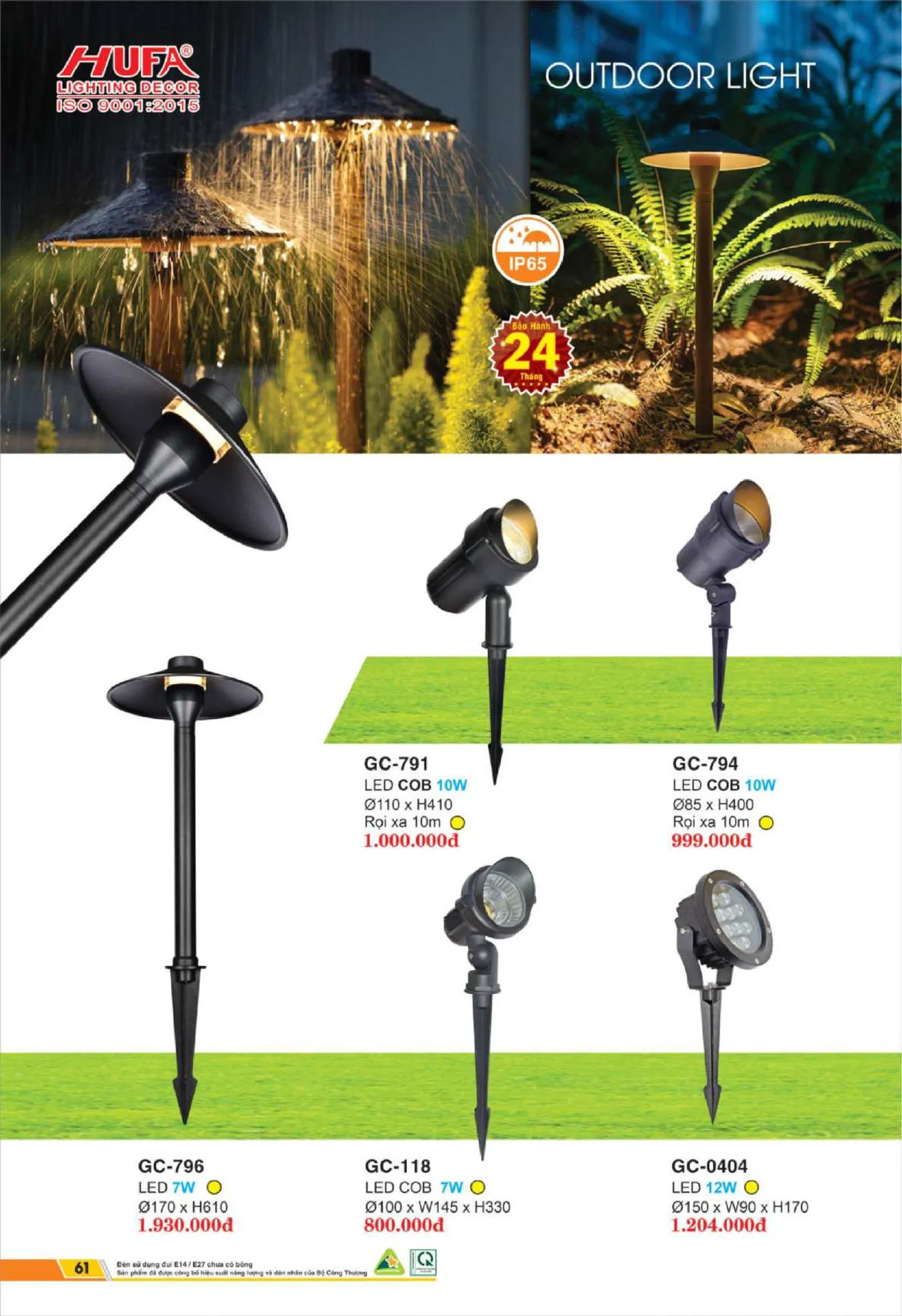 Bảng Giá Đèn Chiếu Sáng LED HUFA 2025 - Trang 62)