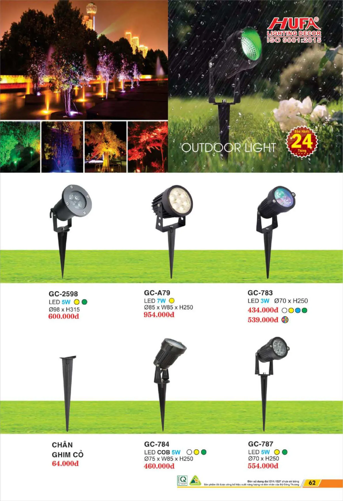 Bảng Giá Đèn Chiếu Sáng LED HUFA 2025 - Trang 63)