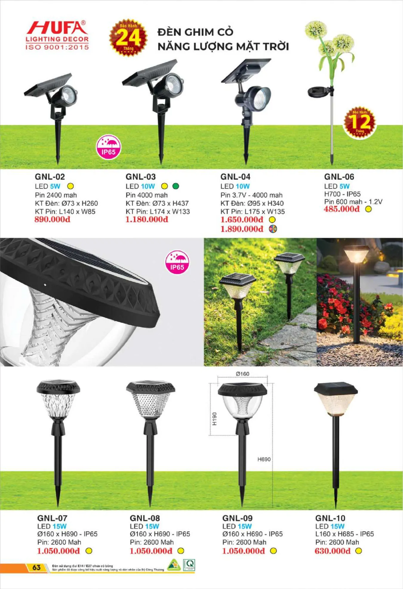 Bảng Giá Đèn Chiếu Sáng LED HUFA 2025 - Trang 64)