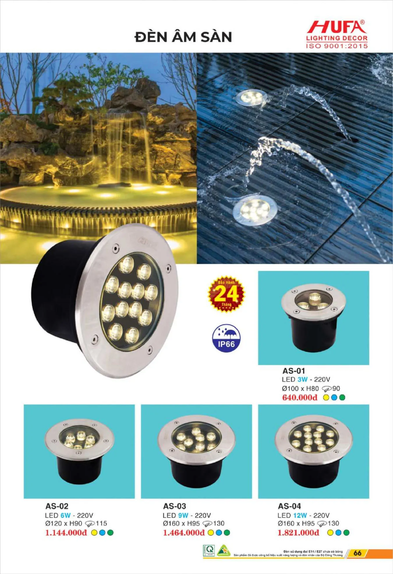 Bảng Giá Đèn Chiếu Sáng LED HUFA 2025 - Trang 67)