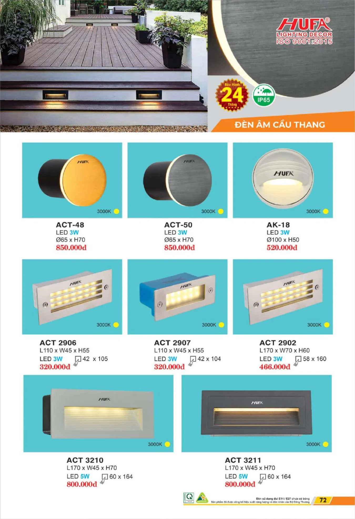 Bảng Giá Đèn Chiếu Sáng LED HUFA 2025 - Trang 73)