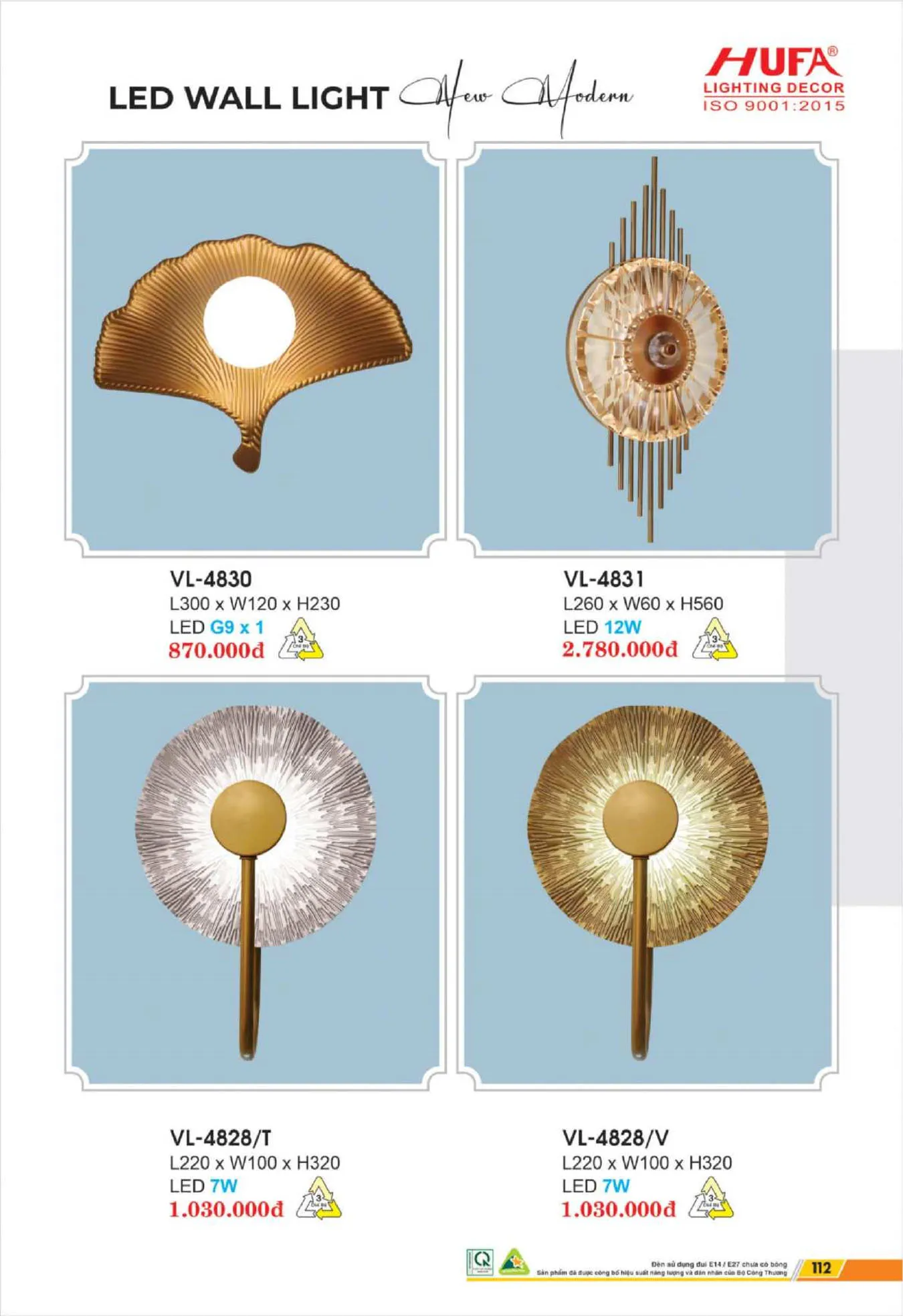 Bảng Giá Đèn Chiếu Sáng LED HUFA 2025 - Trang 114)