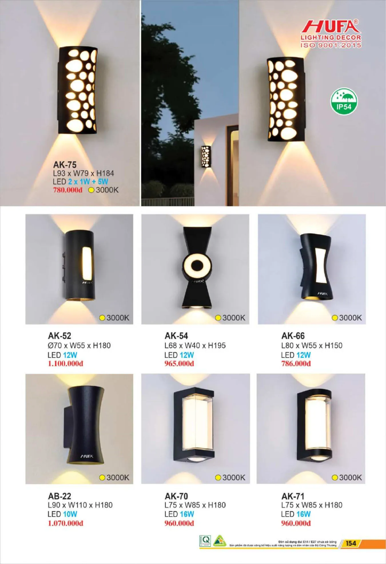 Bảng Giá Đèn Chiếu Sáng LED HUFA 2025 - Trang 156)