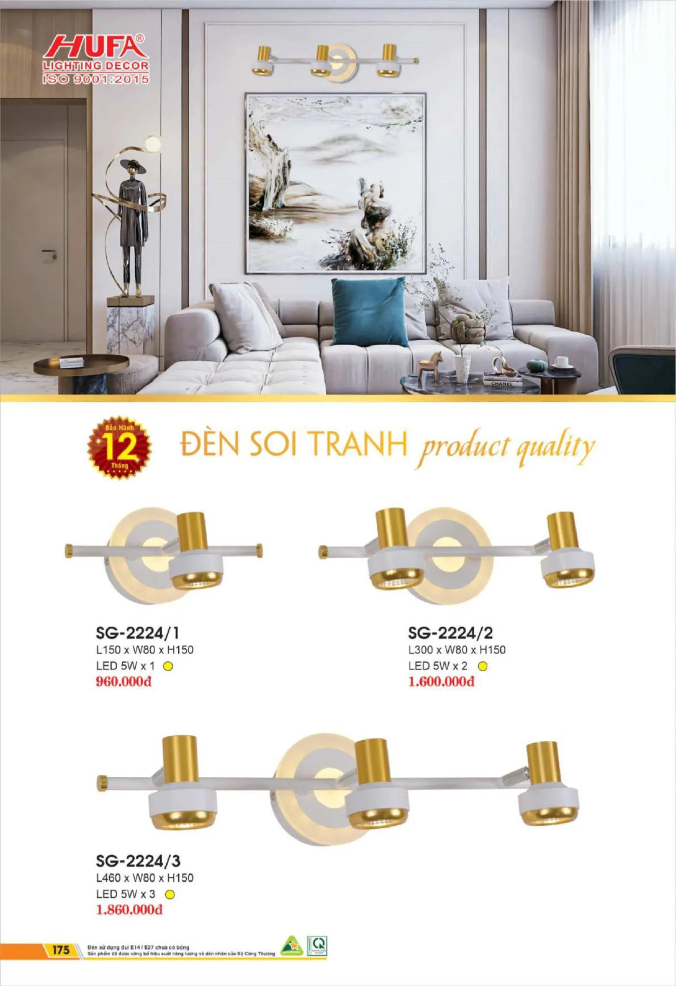 Bảng Giá Đèn Chiếu Sáng LED HUFA 2025 - Trang 177)