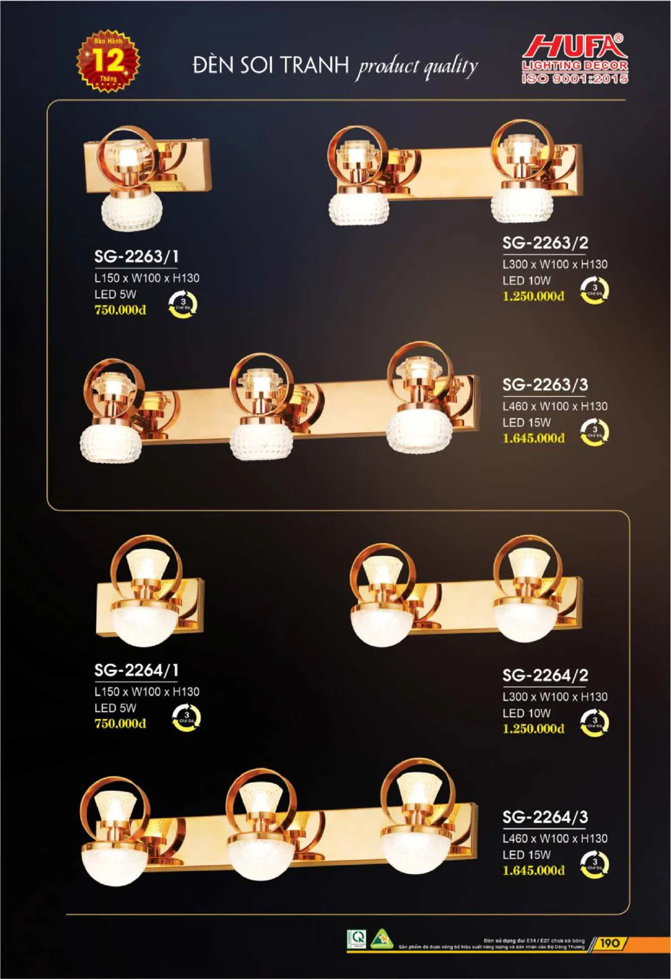 Bảng Giá Đèn Chiếu Sáng LED HUFA 2025 - Trang 192)