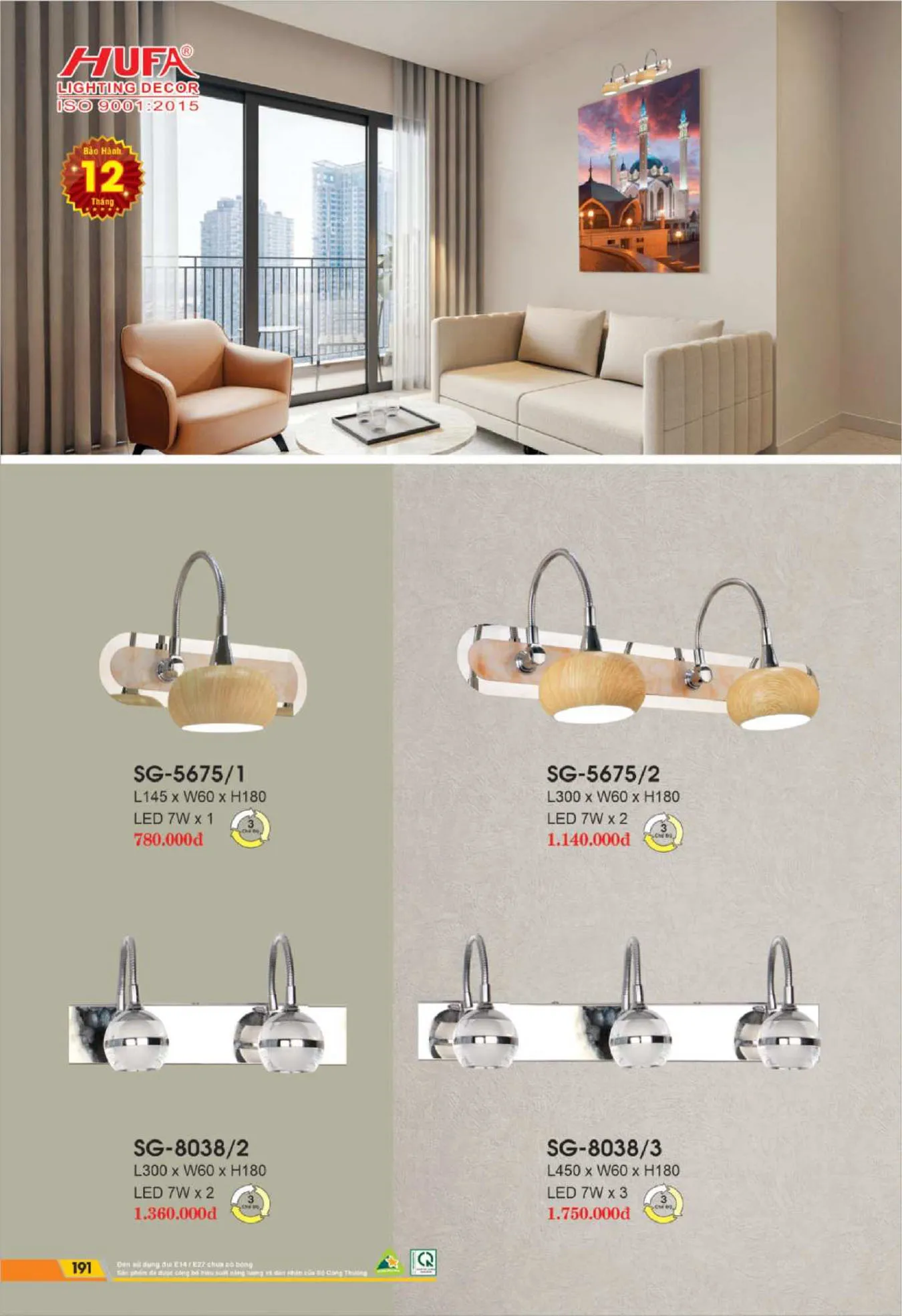 Bảng Giá Đèn Chiếu Sáng LED HUFA 2025 - Trang 193)