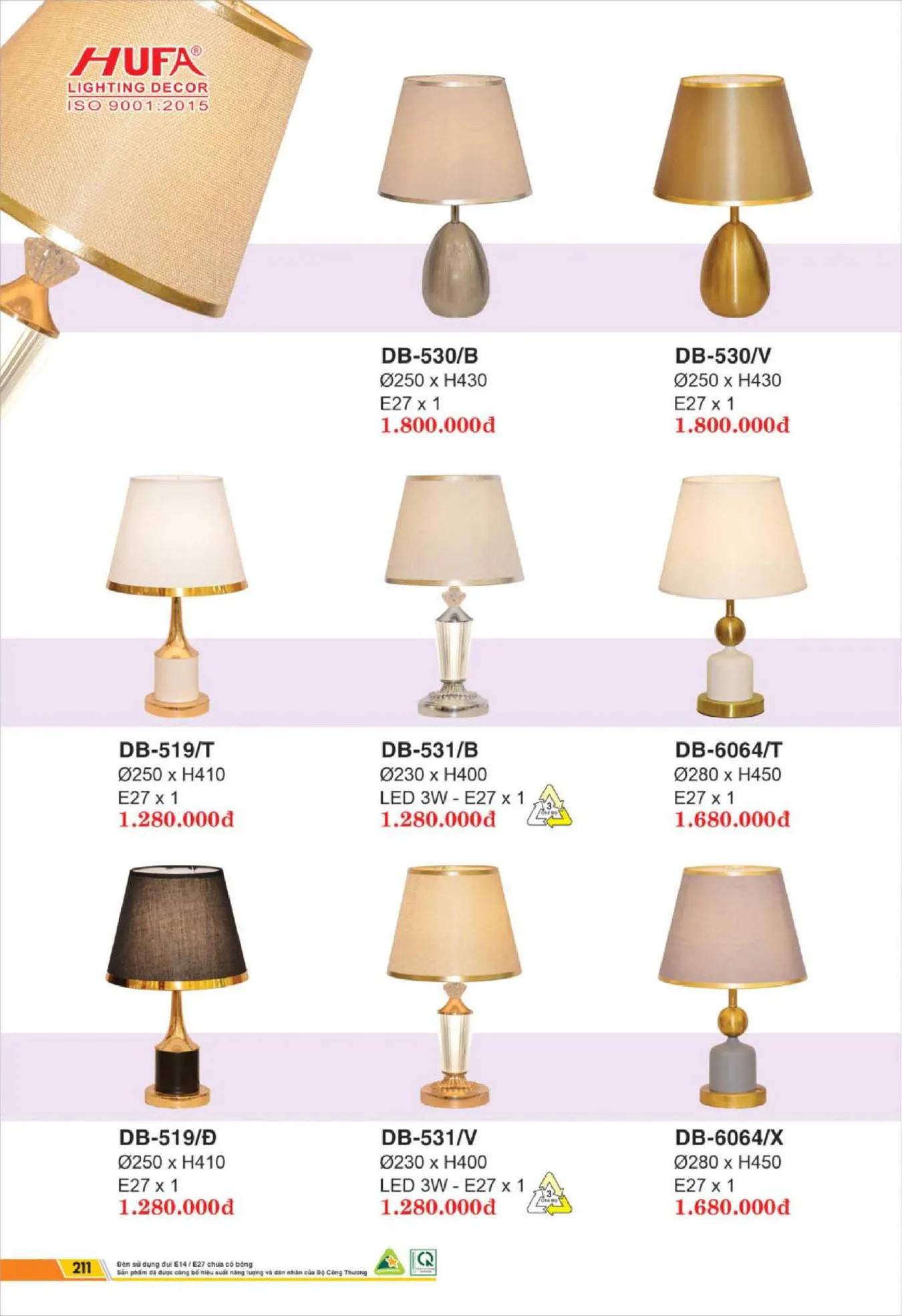 Bảng Giá Đèn Chiếu Sáng LED HUFA 2025 - Trang 213)
