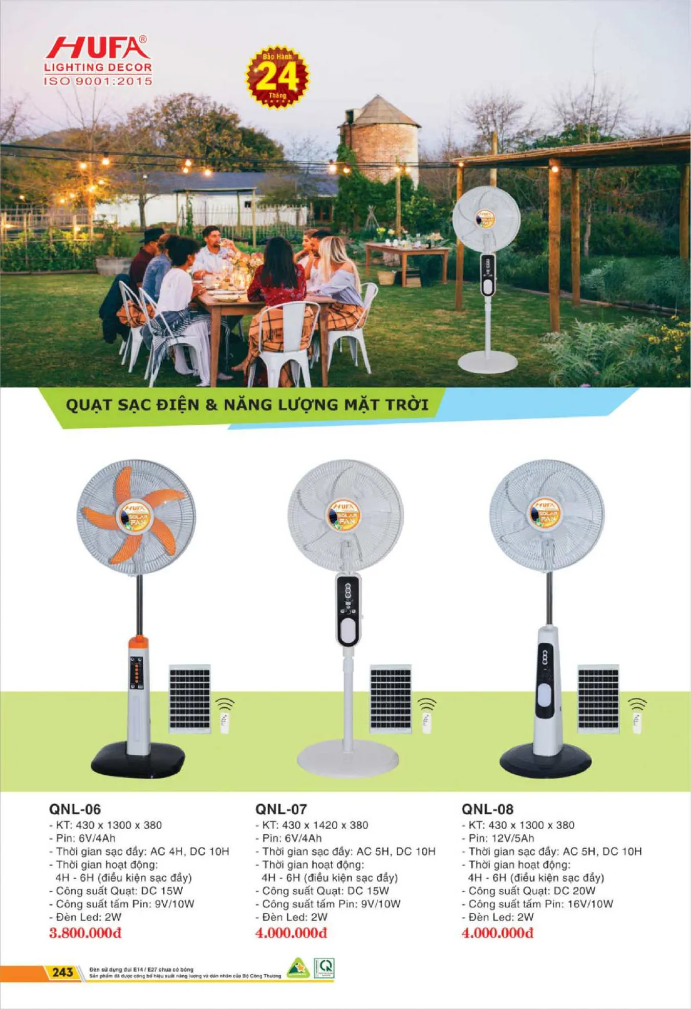 Bảng Giá Đèn Chiếu Sáng LED HUFA 2025 - Trang 245)