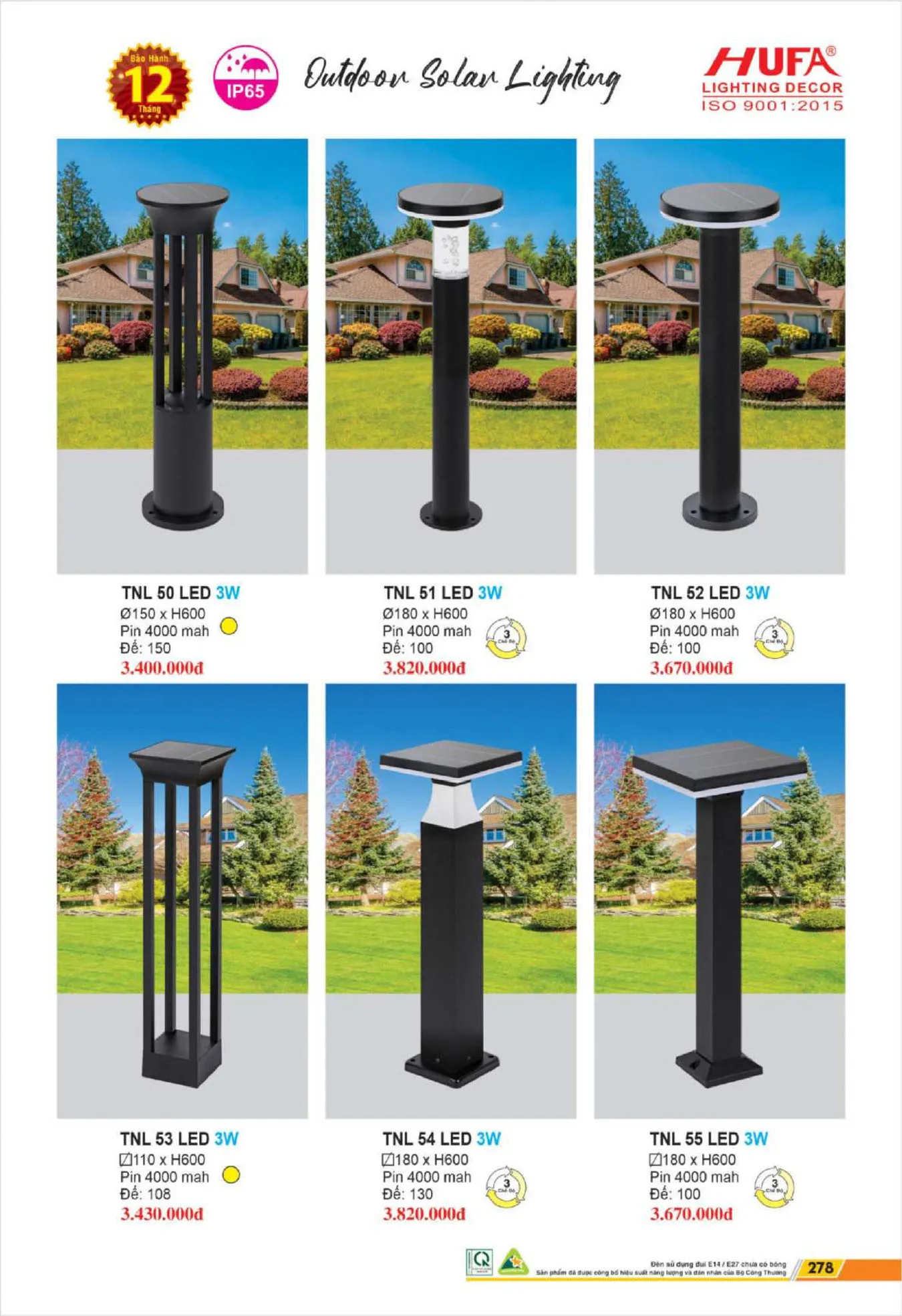 Bảng Giá Đèn Chiếu Sáng LED HUFA 2025 - Trang 280)