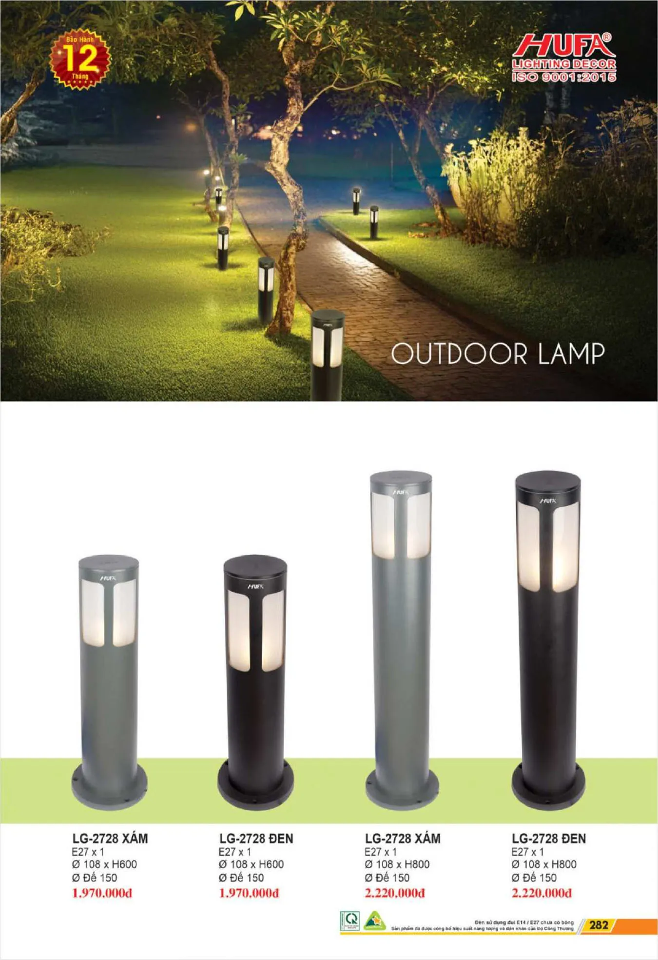 Bảng Giá Đèn Chiếu Sáng LED HUFA 2025 - Trang 284)