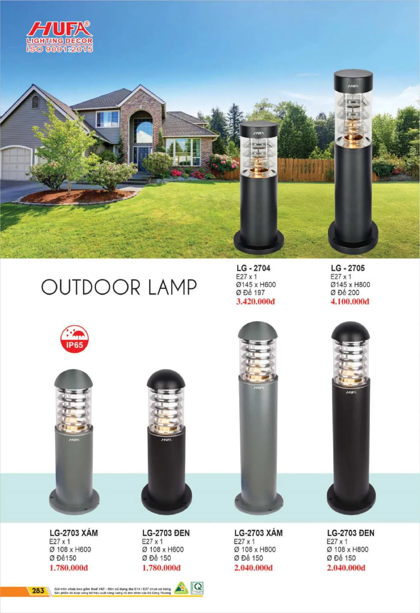 Bảng Giá Đèn Chiếu Sáng LED HUFA 2025 - Trang 285)
