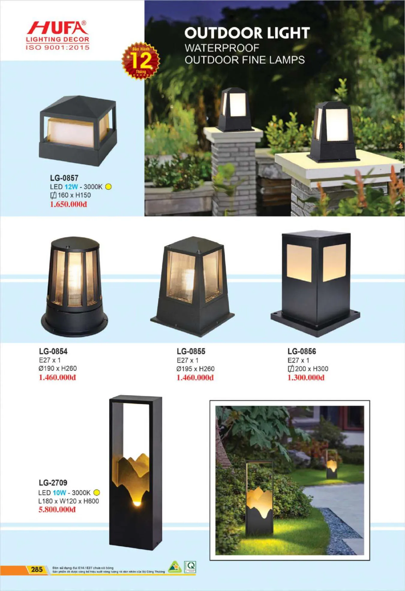 Bảng Giá Đèn Chiếu Sáng LED HUFA 2025 - Trang 287)