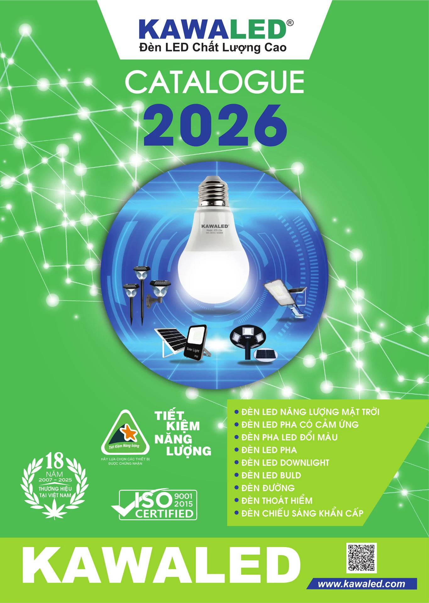 Bảng Giá Đèn LED KAWALED 2026 - Trang 1)