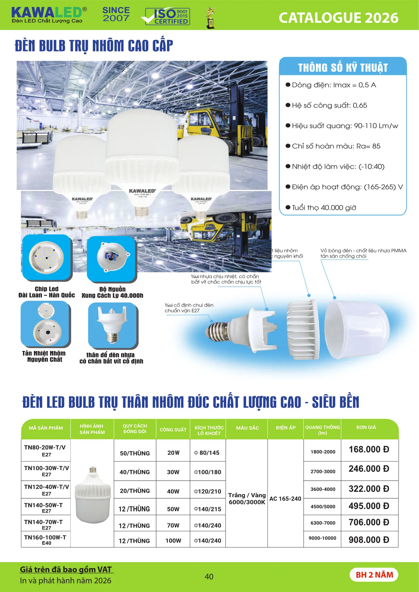 Catalogue Bảng Giá Kawasan 2026 mới nhất - Trang 43)