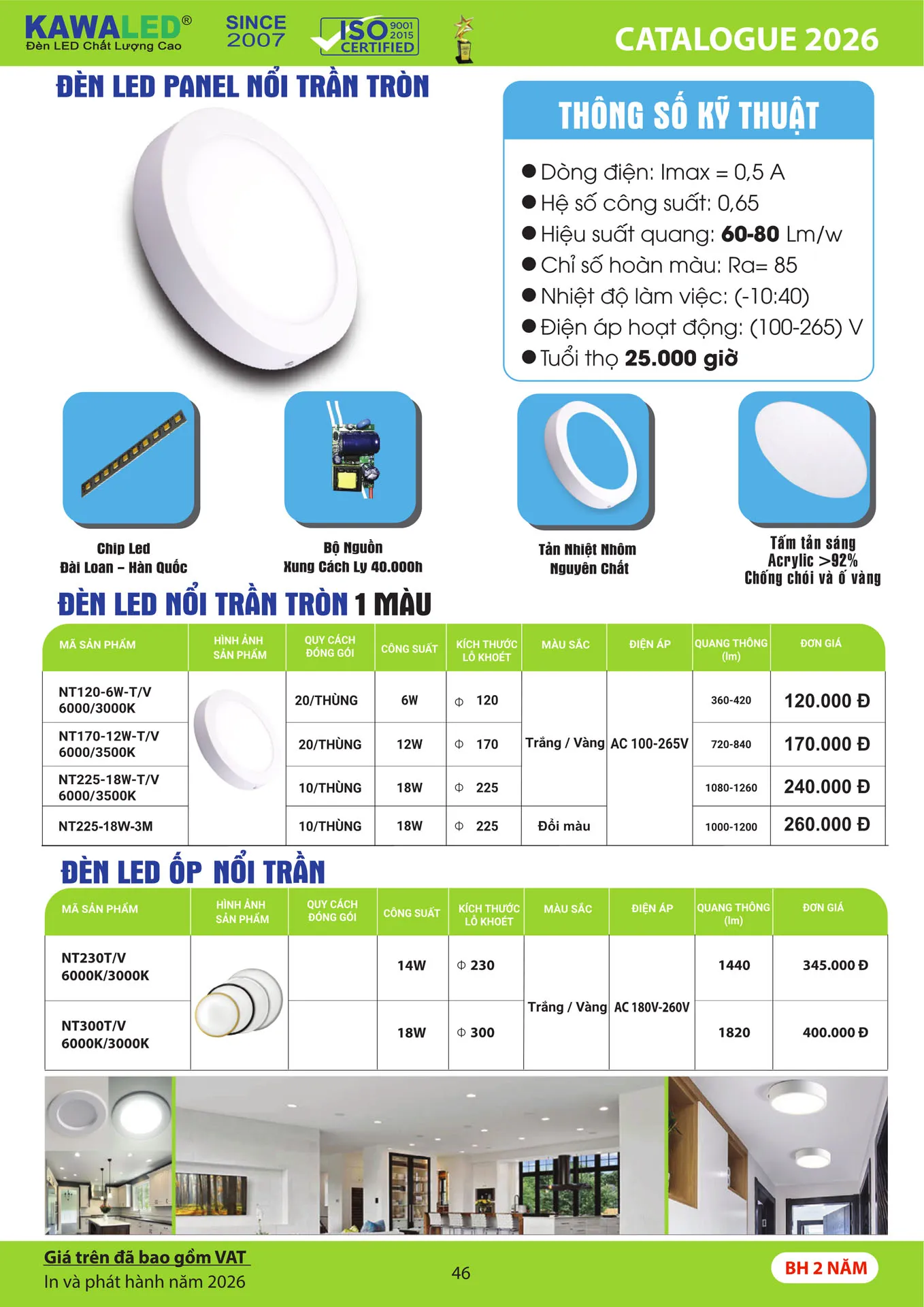 Catalogue Bảng Giá Kawasan 2026 mới nhất - Trang 49)