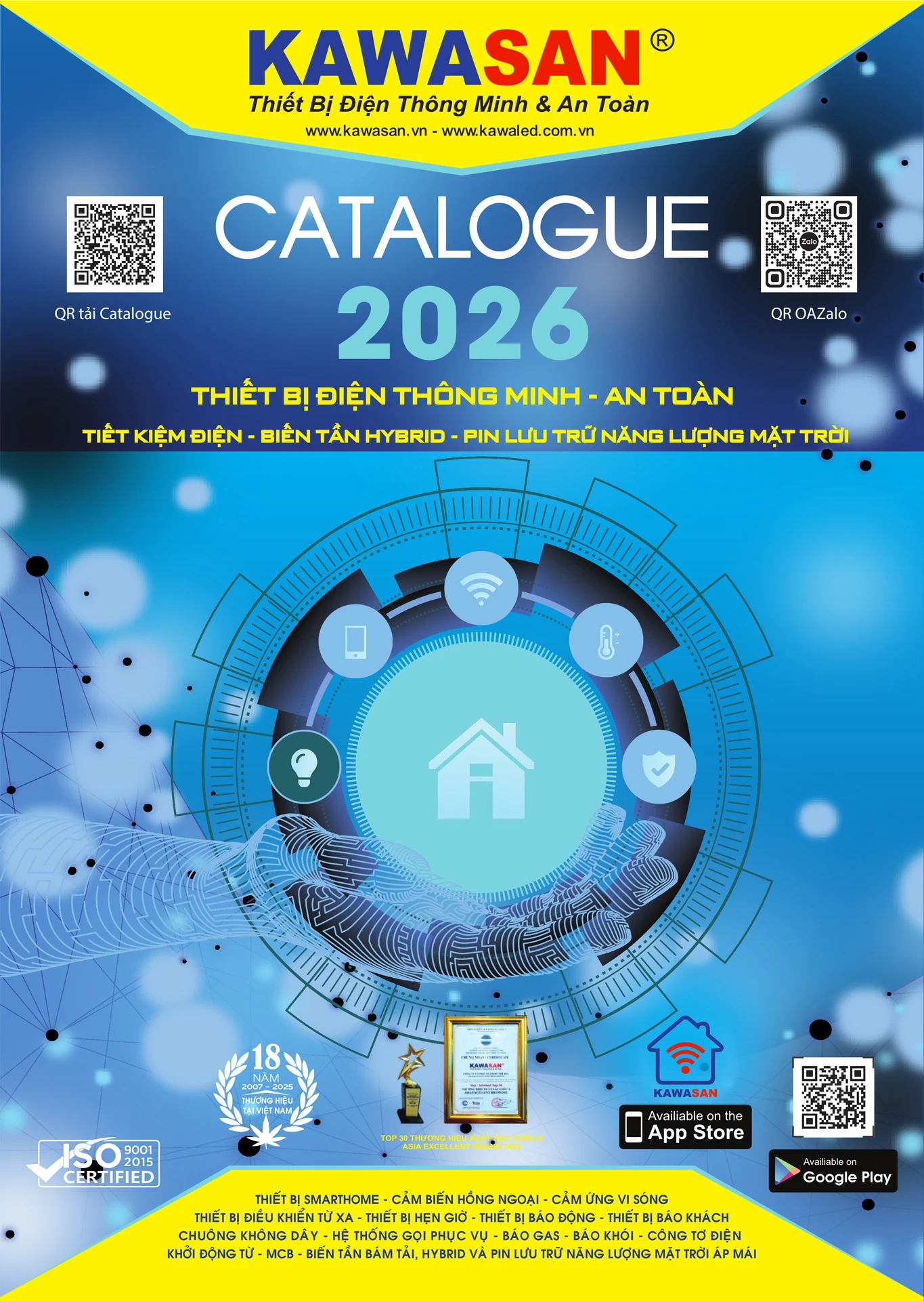 Catalogue Bảng Giá Kawasan 2026 mới nhất - Trang 1)