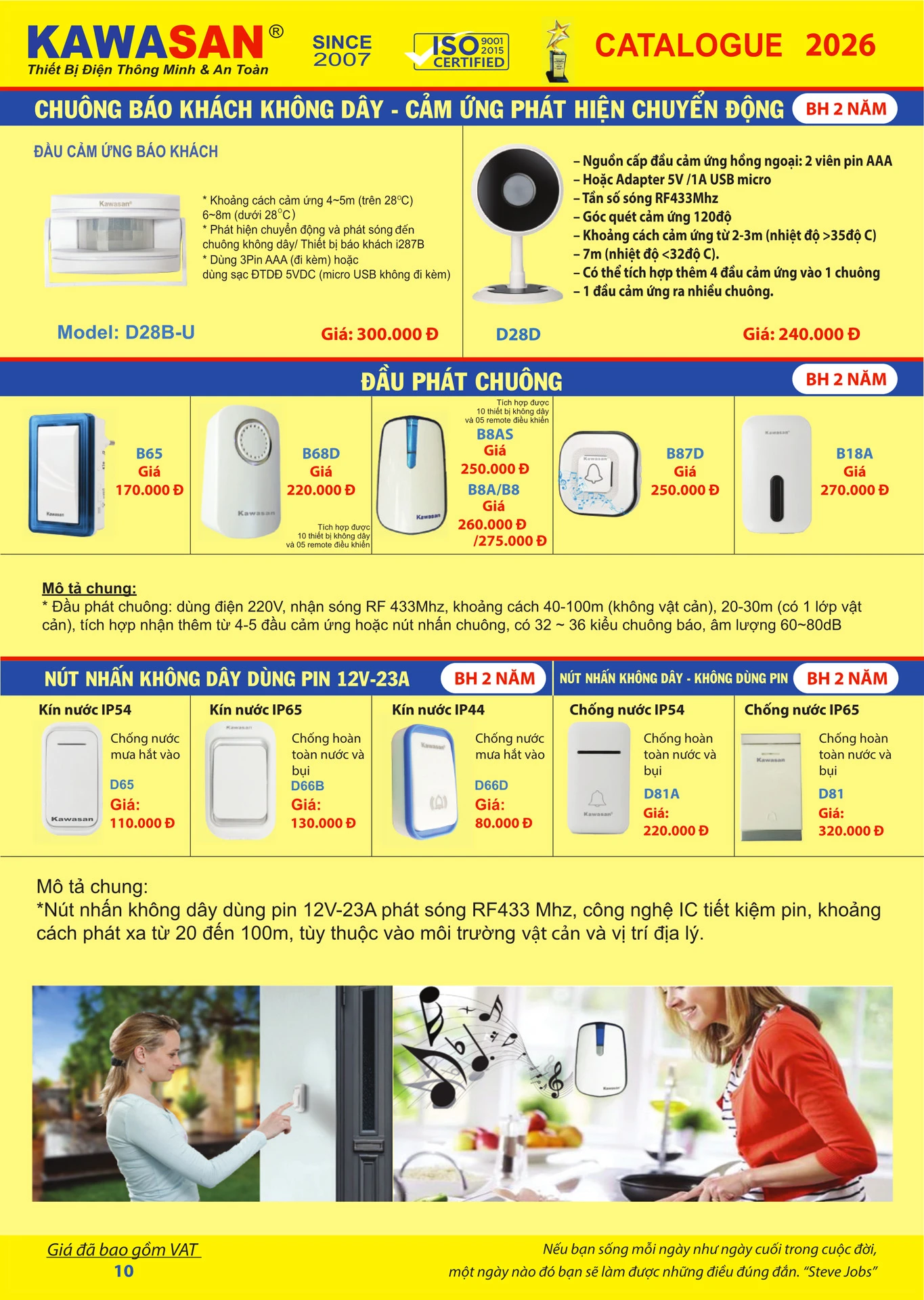 Catalogue Bảng Giá Kawasan 2026 mới nhất - Trang 13)