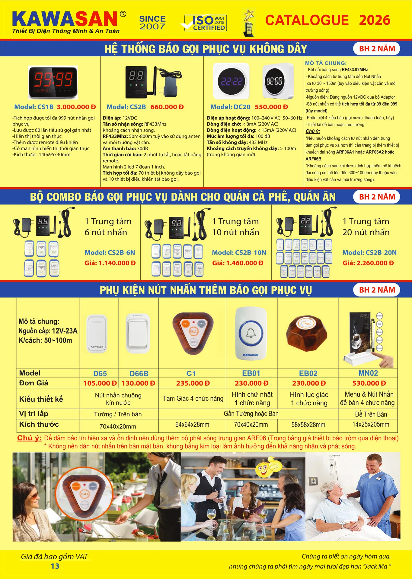 Catalogue Bảng Giá Kawasan 2026 mới nhất - Trang 16)