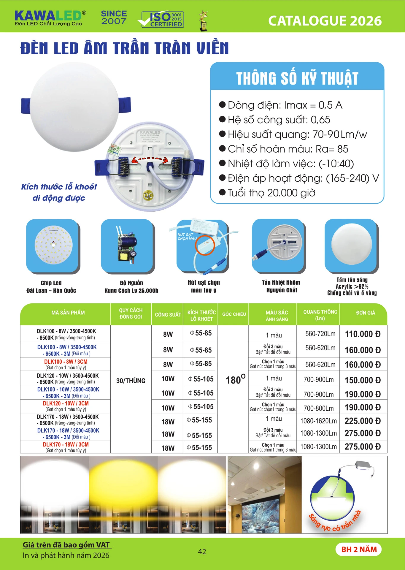 Catalogue Bảng Giá Kawasan 2026 mới nhất - Trang 45)