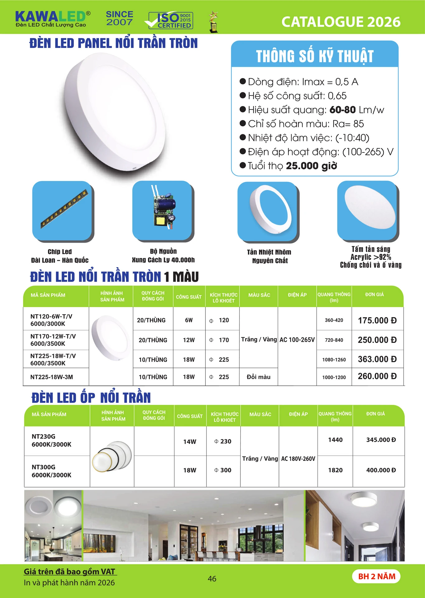 Catalogue Bảng Giá Kawasan 2026 mới nhất - Trang 49)
