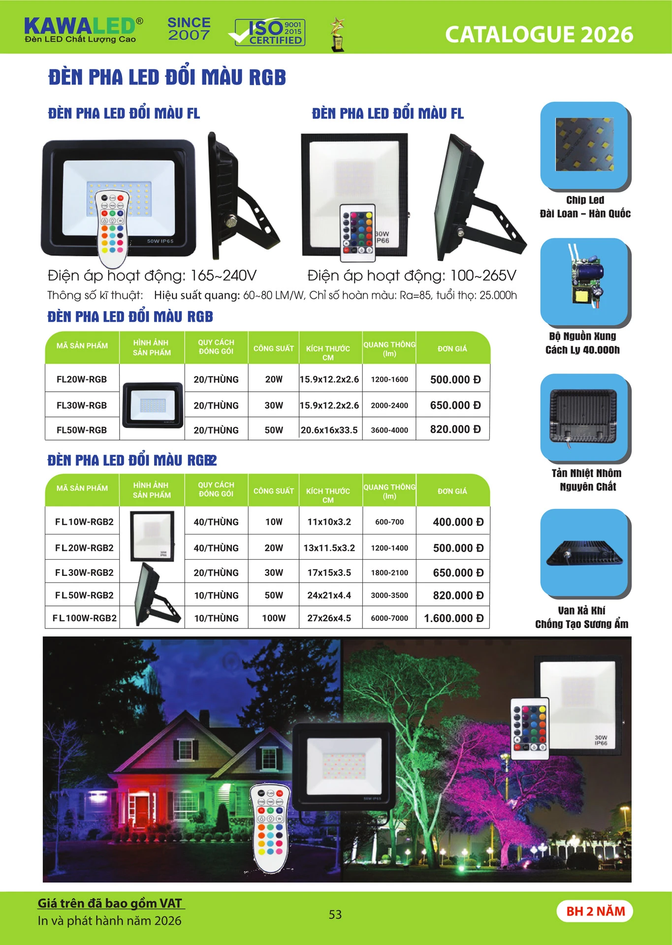 Catalogue Bảng Giá Kawasan 2026 mới nhất - Trang 56)