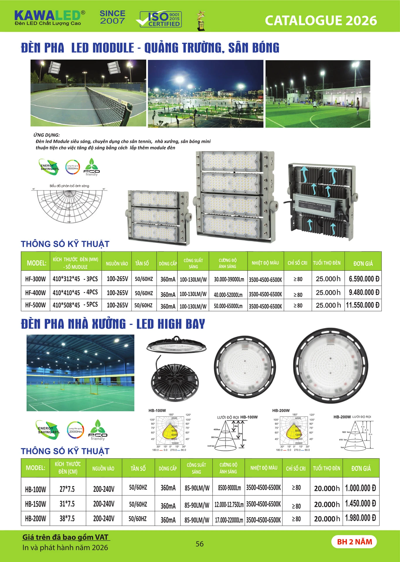 Catalogue Bảng Giá Kawasan 2026 mới nhất - Trang 59)