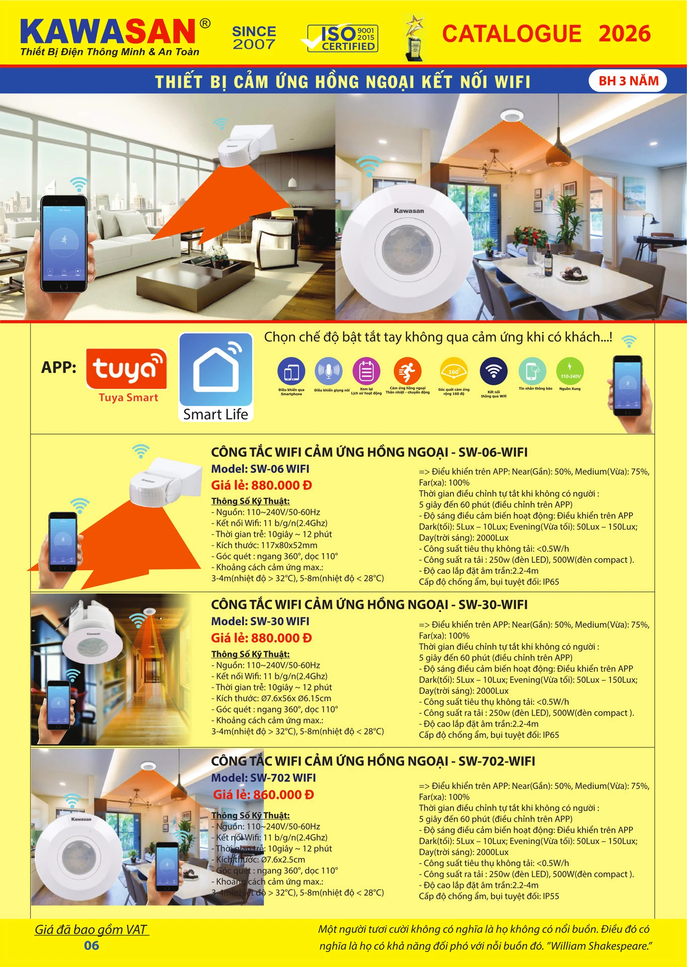 Catalogue Bảng Giá Kawasan 2026 mới nhất - Trang 9)