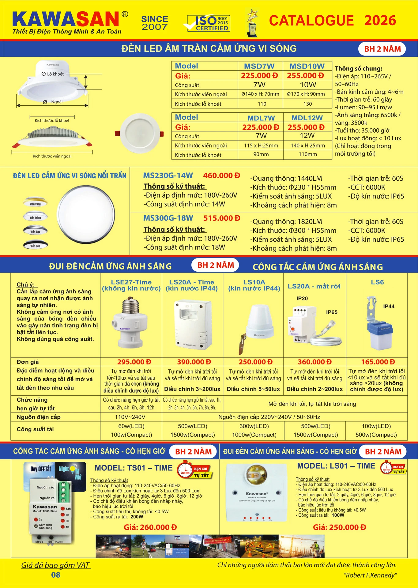 Catalogue Bảng Giá Kawasan 2026 mới nhất - Trang 11)
