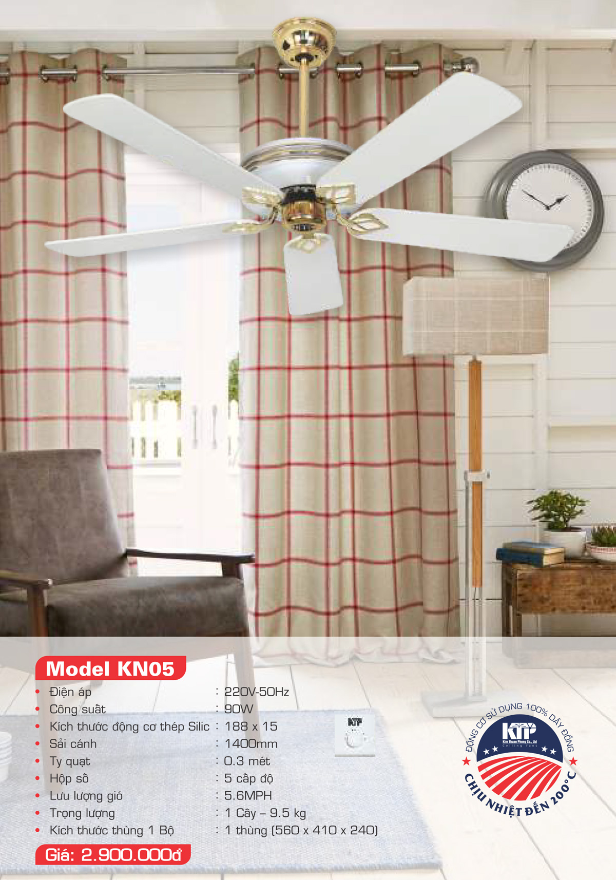Catalogue Quạt trang trí Kim Thuận Phong 2023 - Trang 18)