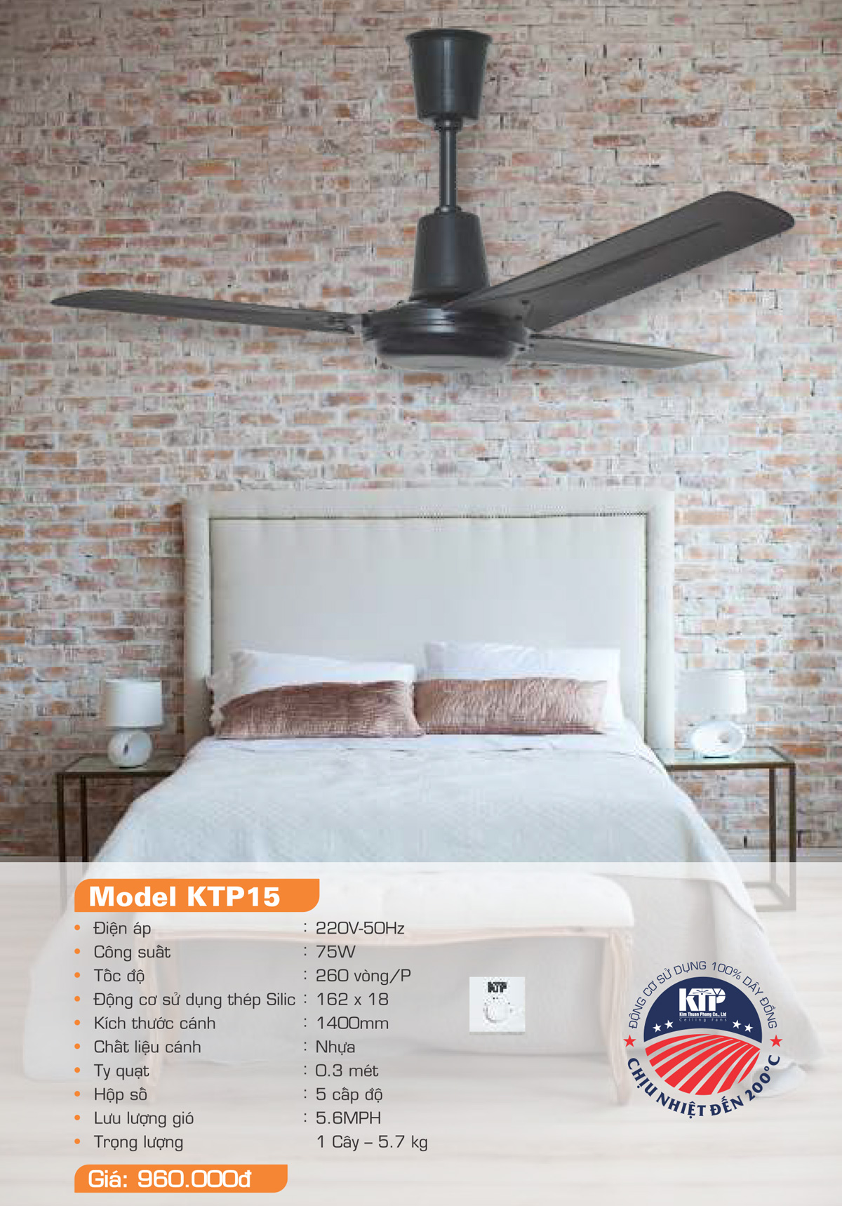 Catalogue Quạt trang trí Kim Thuận Phong 2023 - Trang 32)