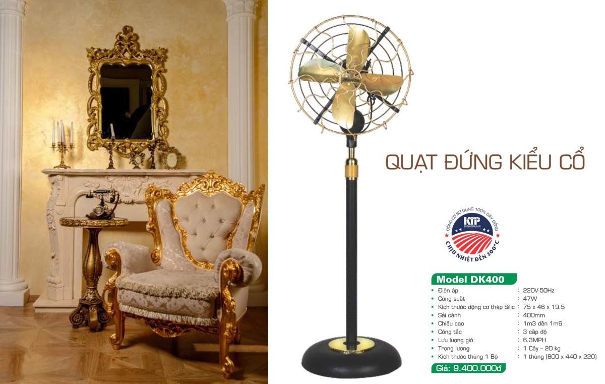 Catalogue Quạt trang trí Kim Thuận Phong 2023 - Trang 39)