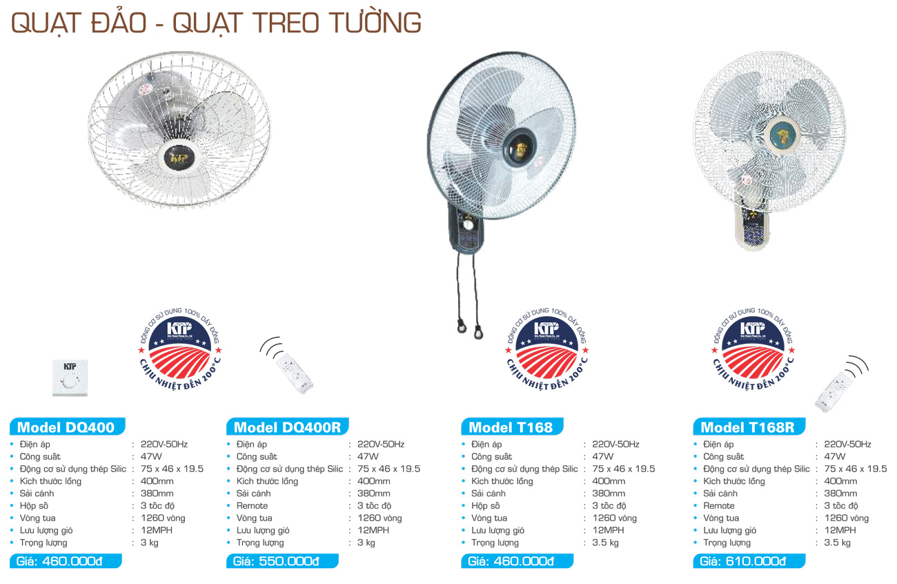 Catalogue Quạt trang trí Kim Thuận Phong 2023 - Trang 40)