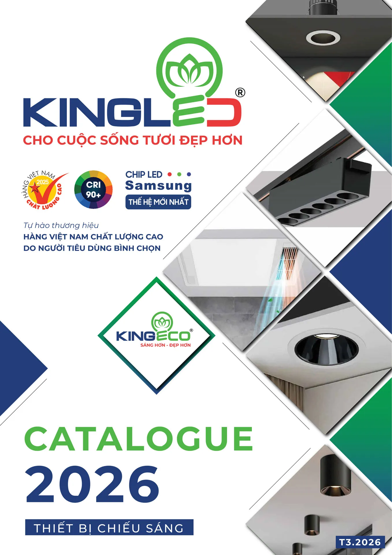 Catalogue Đèn KINGLED & KINGECO 2026 - Trang 1)
