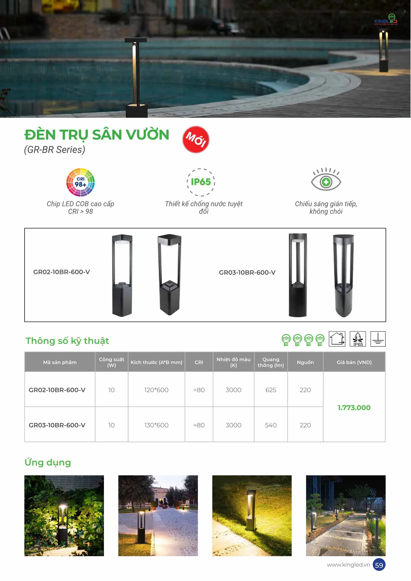 Catalogue Đèn KINGLED & KINGECO 2026 - Trang 59)