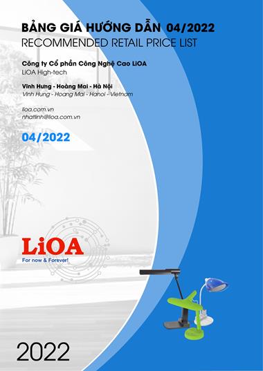 Bảng Giá LiOA 2022 - Trang 52)