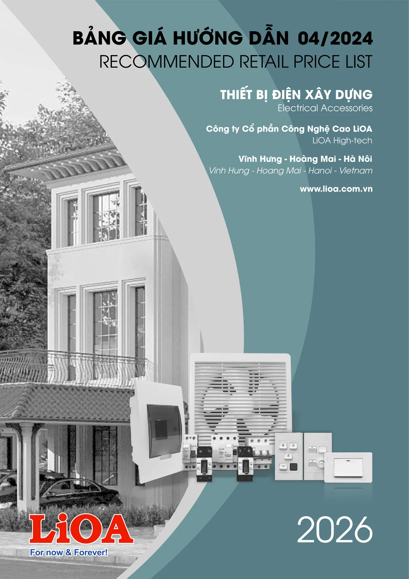 Bảng Giá LiOA Thiết bị điện Gia Dụng 2026 - Trang 32)