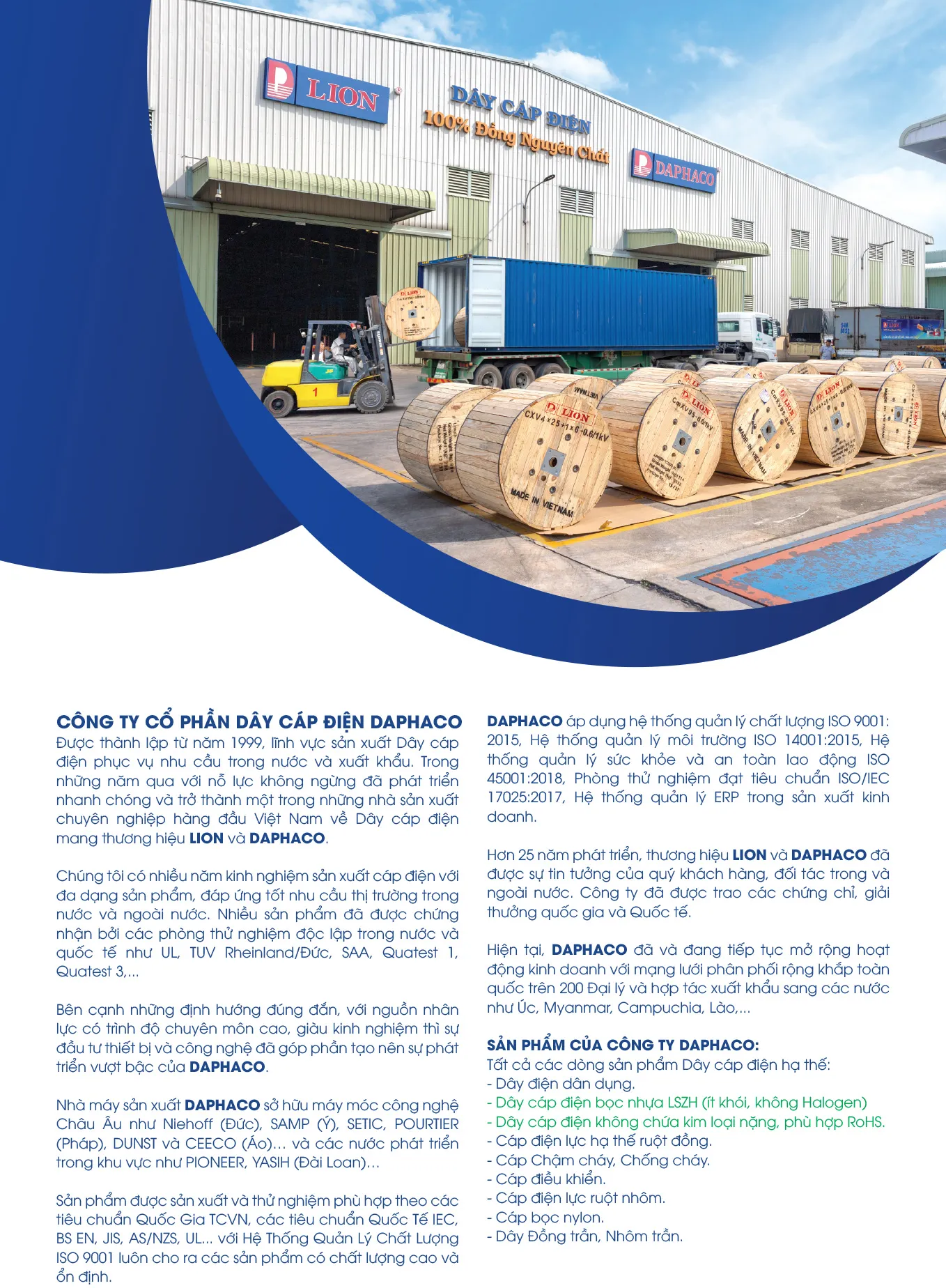 Bảng Giá Cáp Điện LION 2026 - Trang 2)
