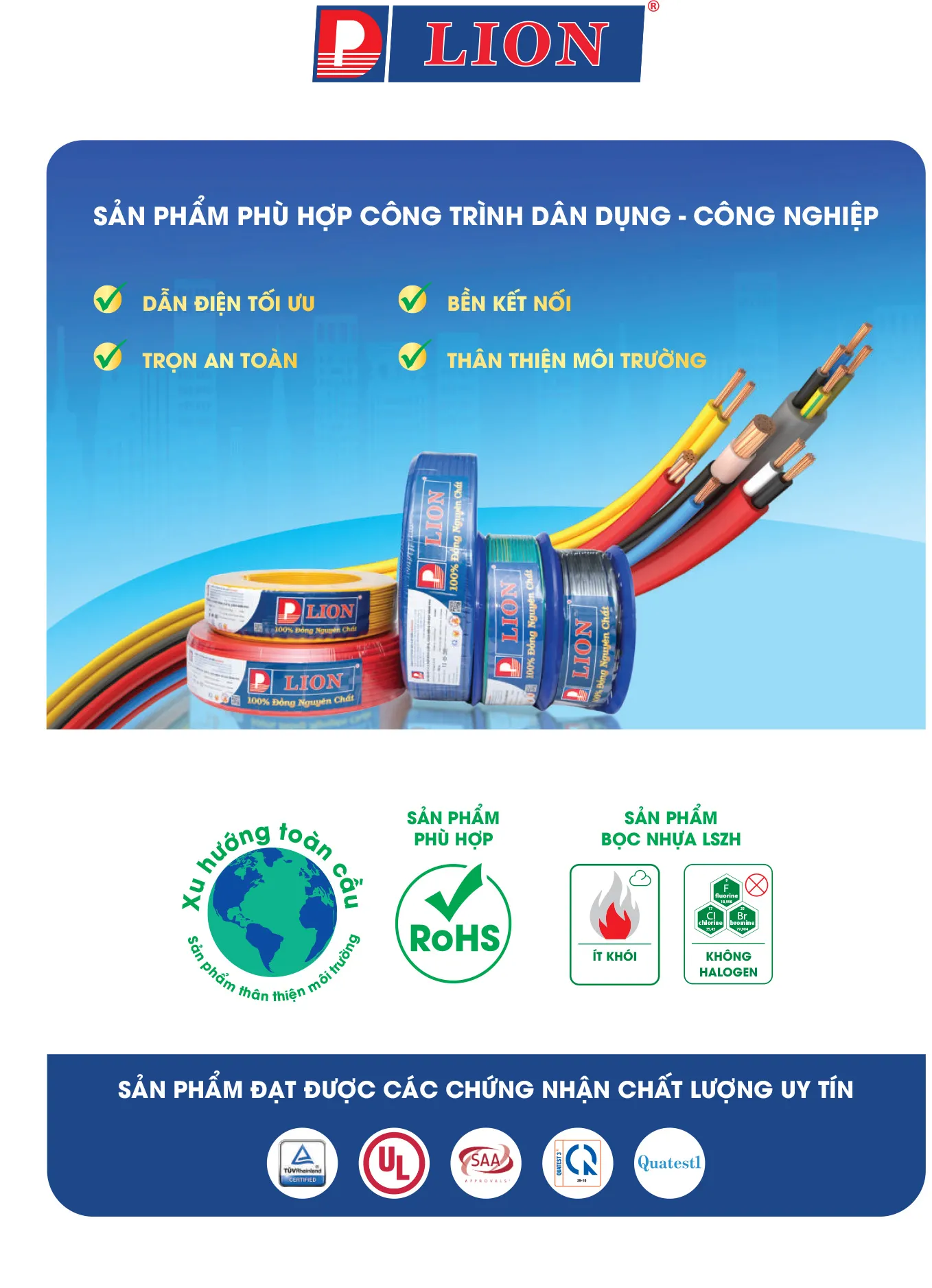Bảng Giá Cáp Điện LION 2026 - Trang 39)