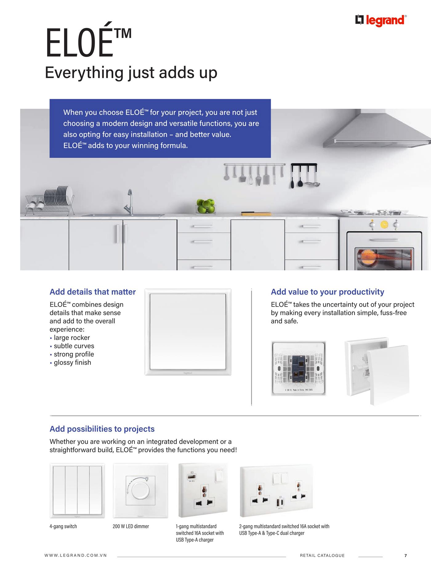 Bảng Giá Thiết Bị Điện Legrand 2023 - Trang 6)