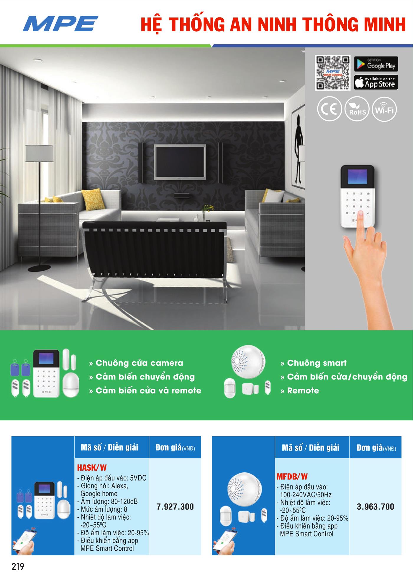 Bảng Giá MPE 2023 mới nhất - Trang 220)