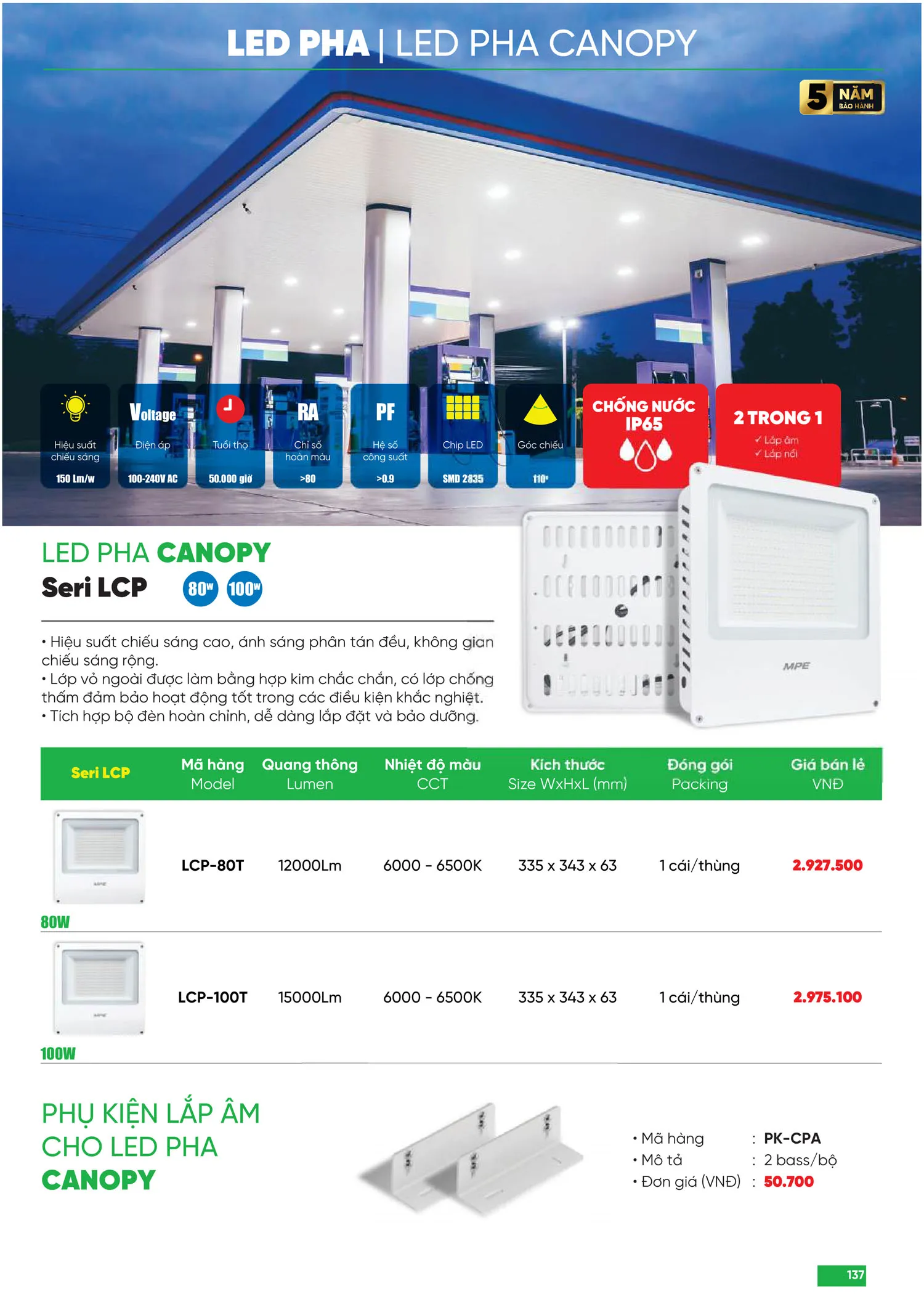 Bảng Giá MPE 2025 mới nhất - Trang 137)