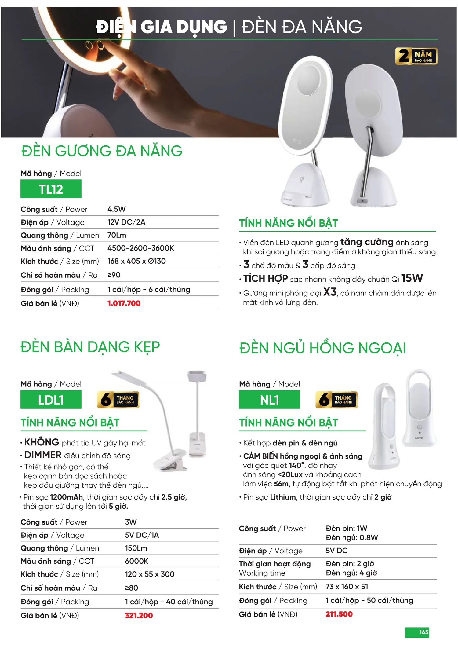 Bảng Giá MPE 2025 mới nhất - Trang 165)