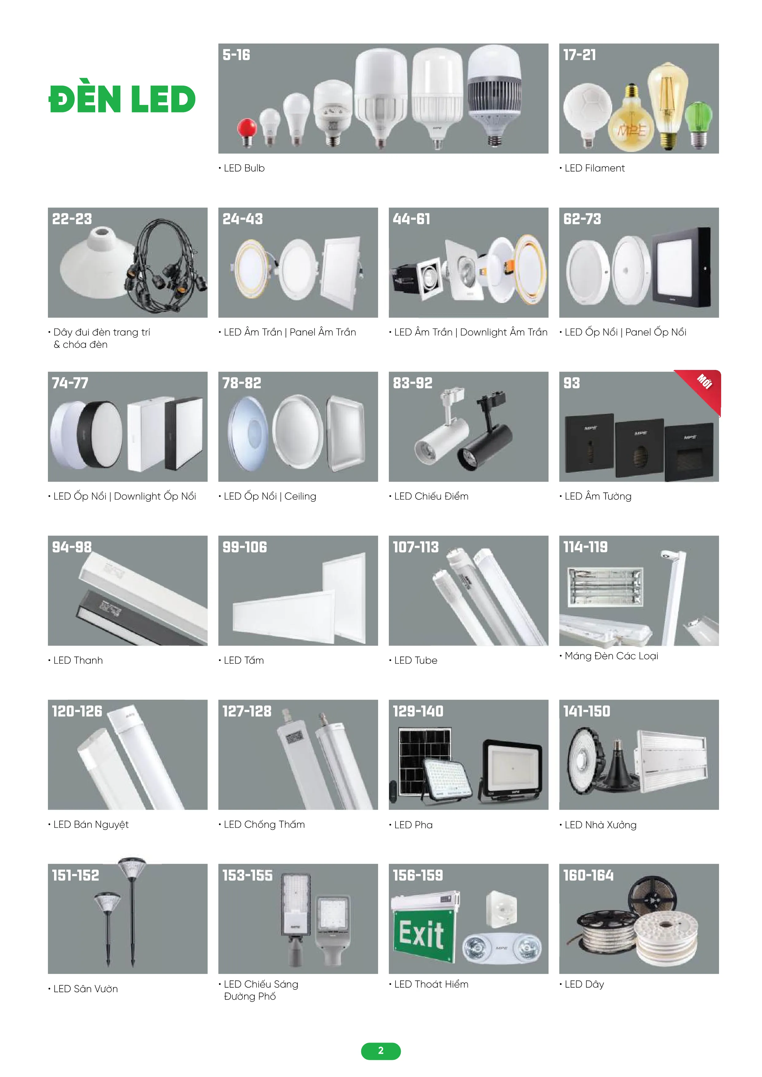Bảng Giá MPE 2026 mới nhất - Trang 2)