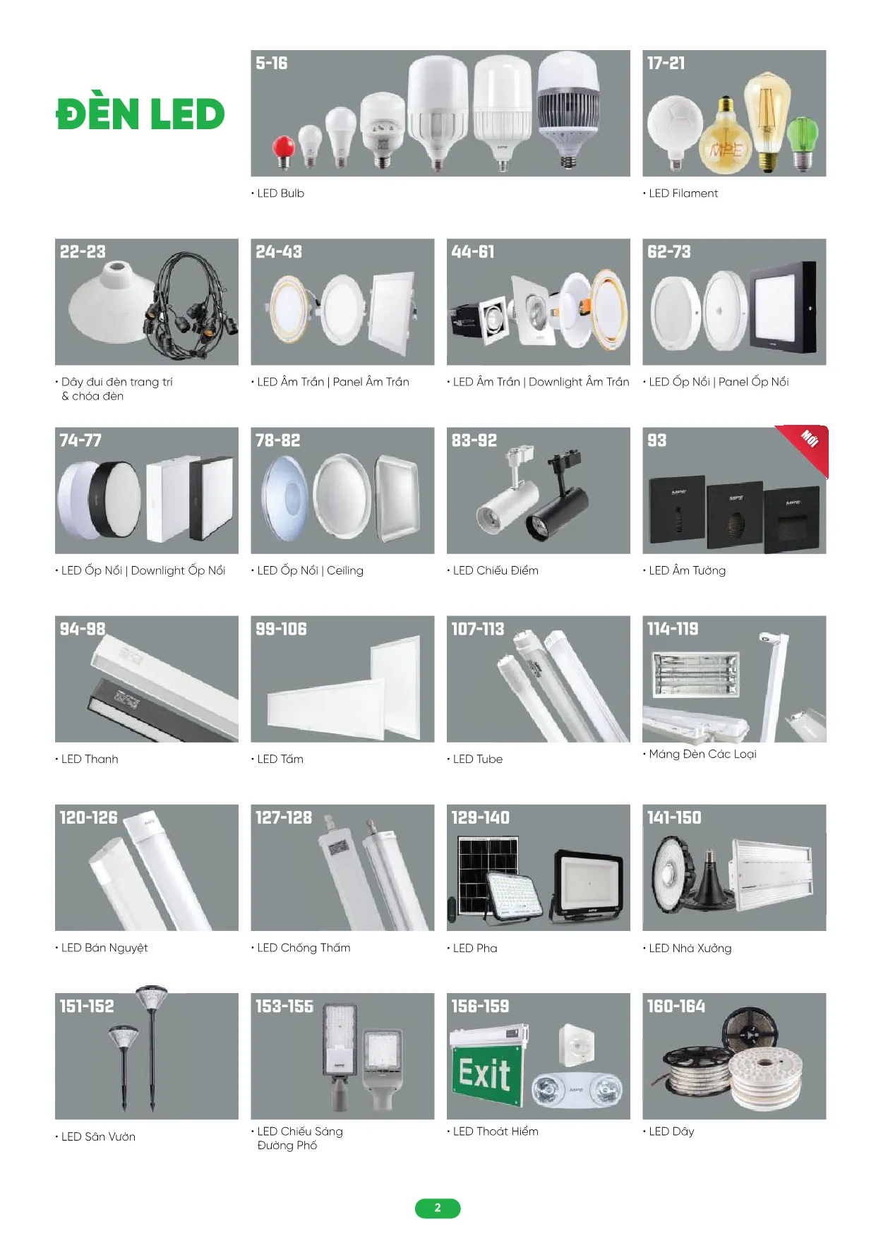 Bảng Giá MPE 2026 mới nhất - Trang 2)