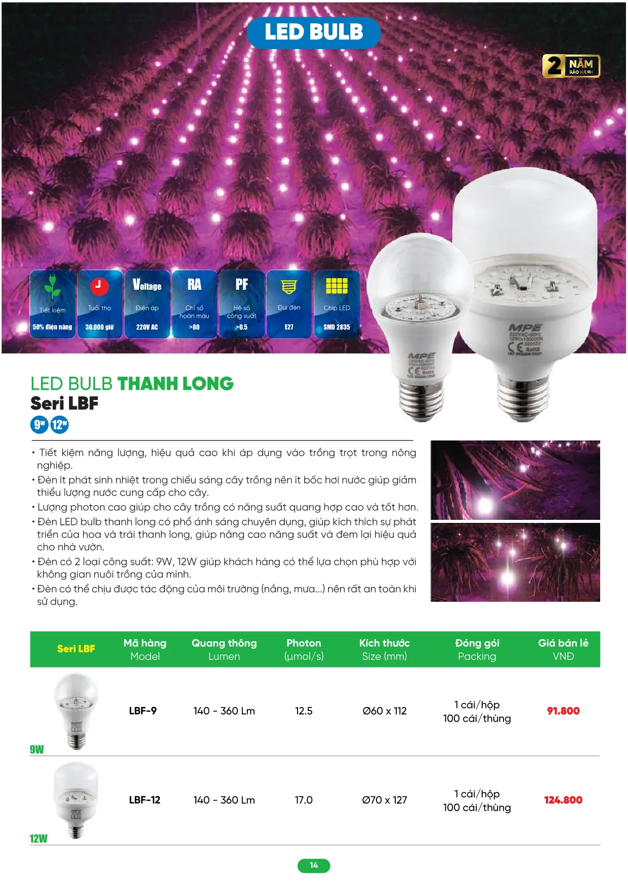 Bảng Giá MPE 2026 mới nhất - Trang 14)