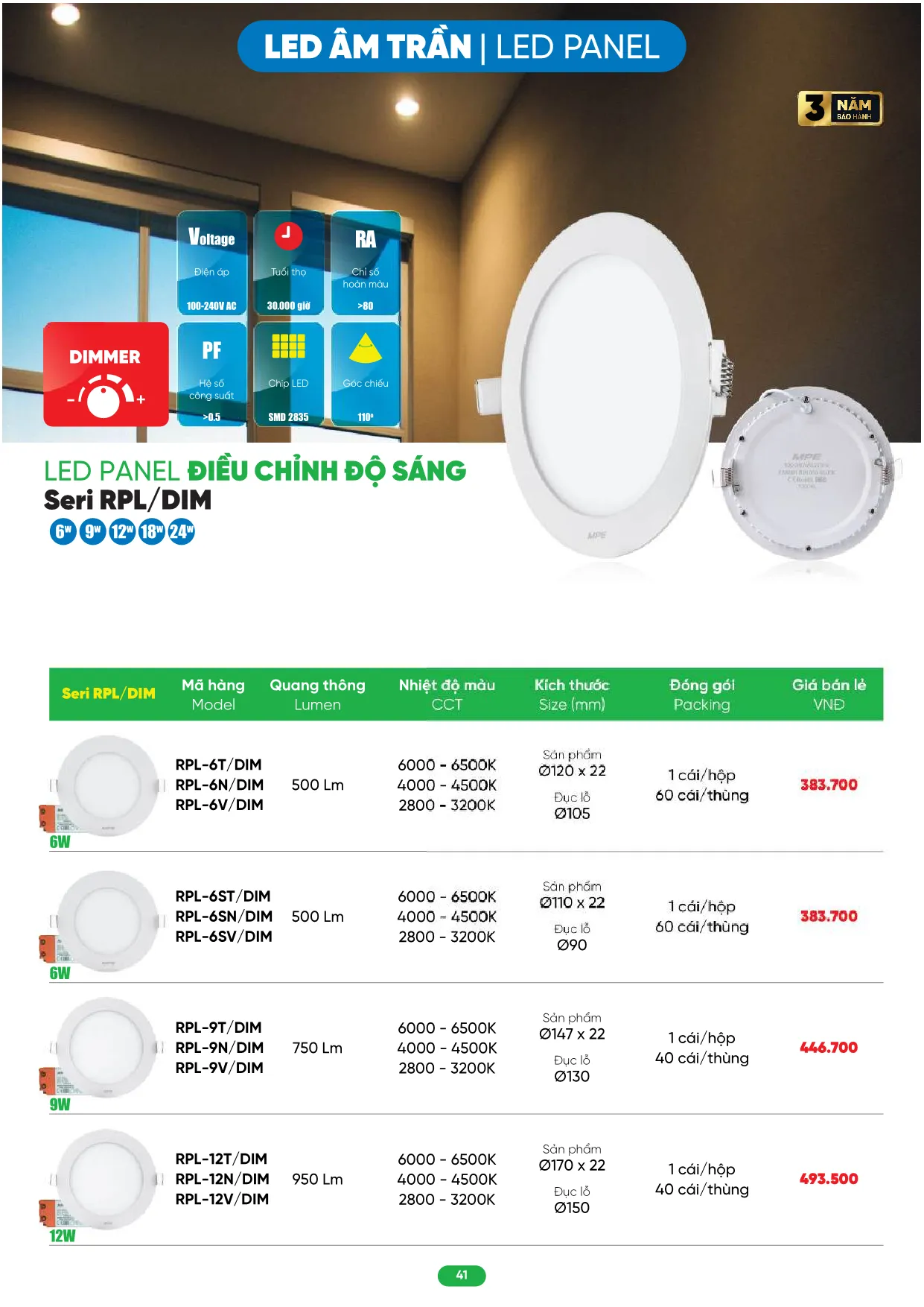 Bảng Giá MPE 2026 mới nhất - Trang 41)