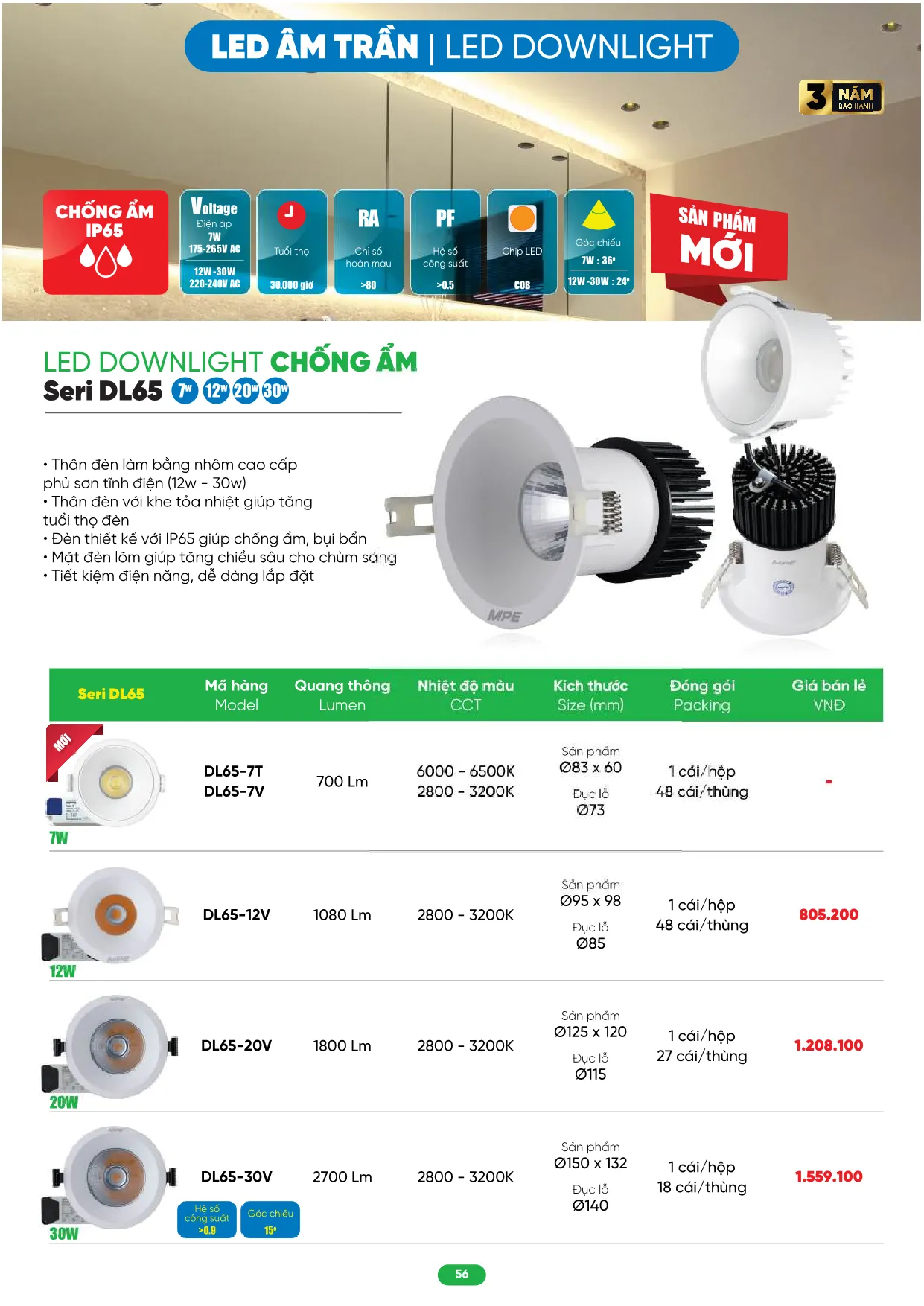 Bảng Giá MPE 2026 mới nhất - Trang 56)