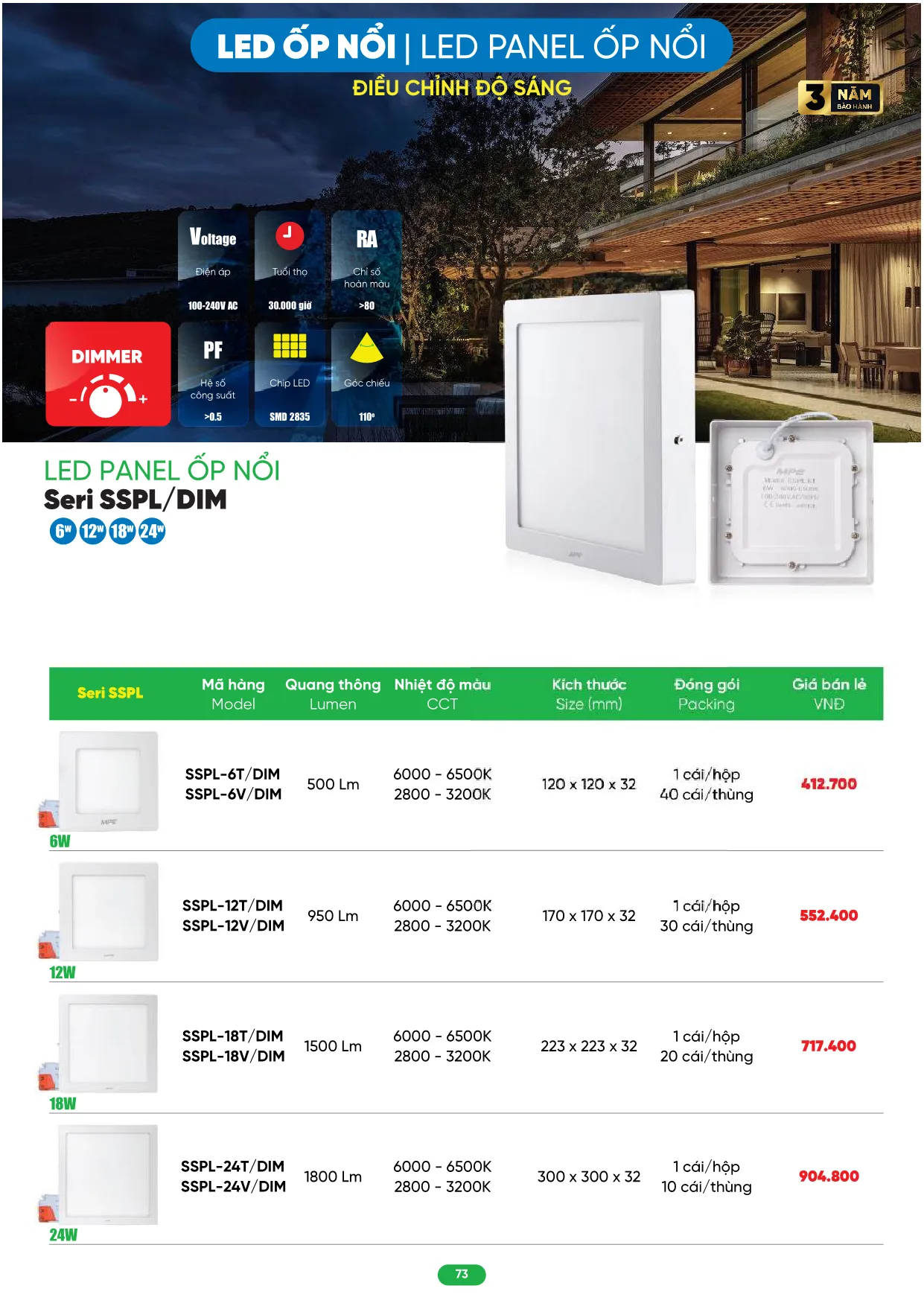 Bảng Giá MPE 2026 mới nhất - Trang 73)