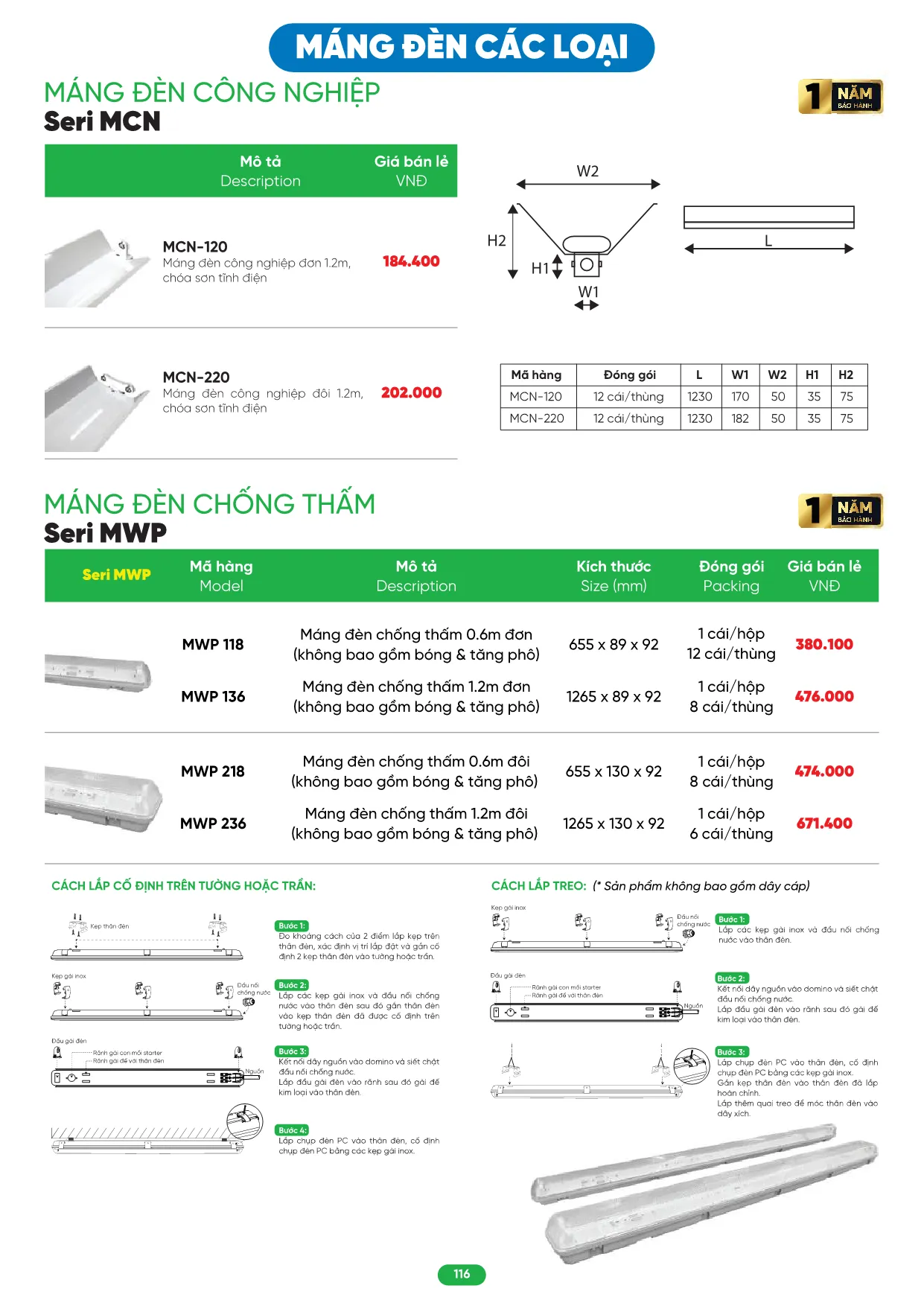 Bảng Giá MPE 2026 mới nhất - Trang 116)
